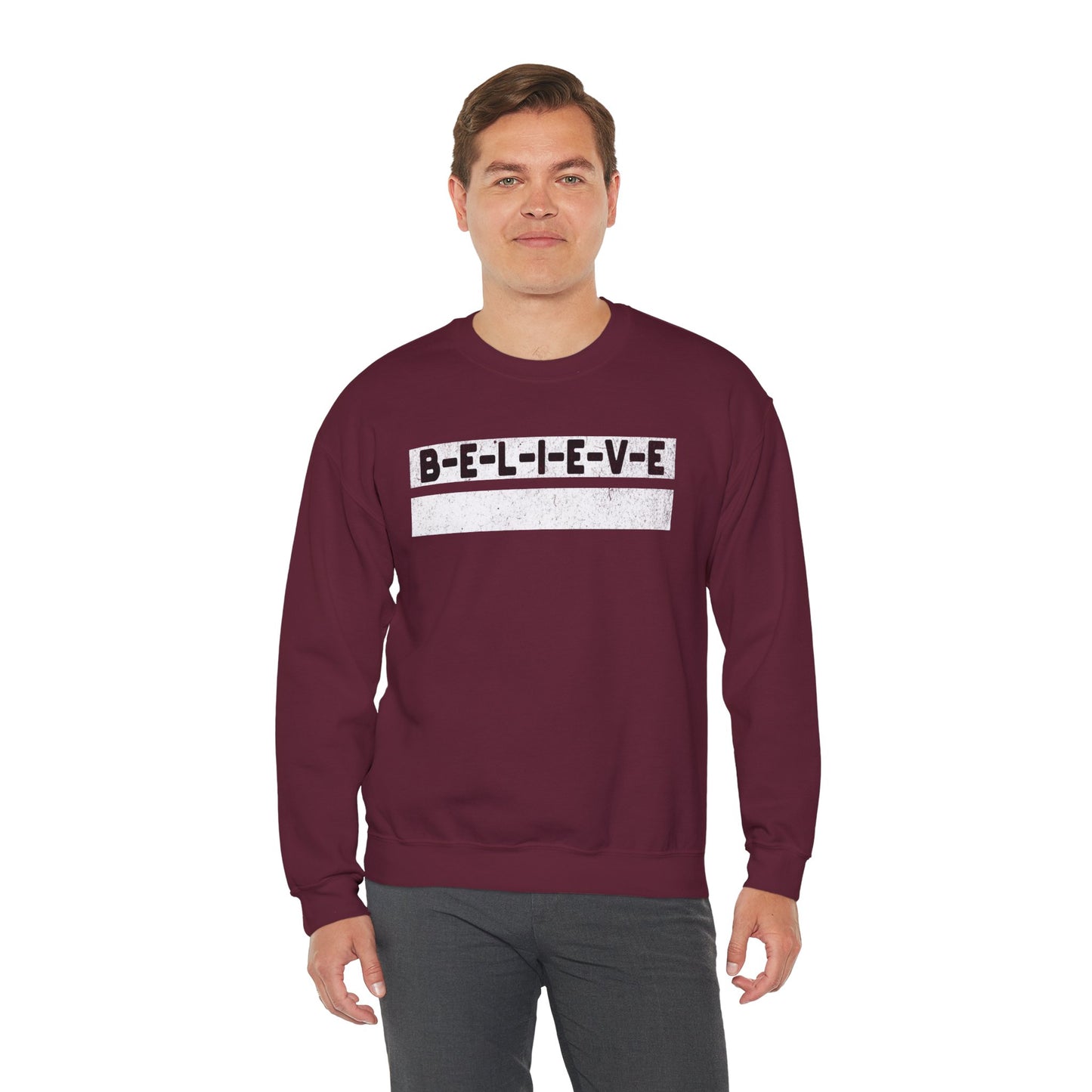 Believe Inspirational Unisex Sweatshirt