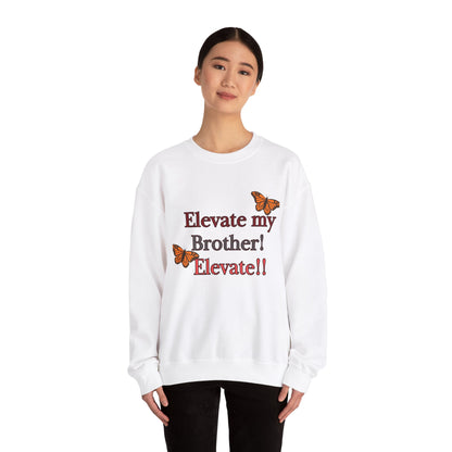 Butterfly Crewneck Sweatshirt - Unisex Inspirational Wear