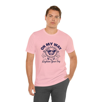 Sunny Vibes T-Shirt – Unisex Graphic Tee for Summer | Funny Casual Shirt, Gift for Friends, Positive Mood Tee