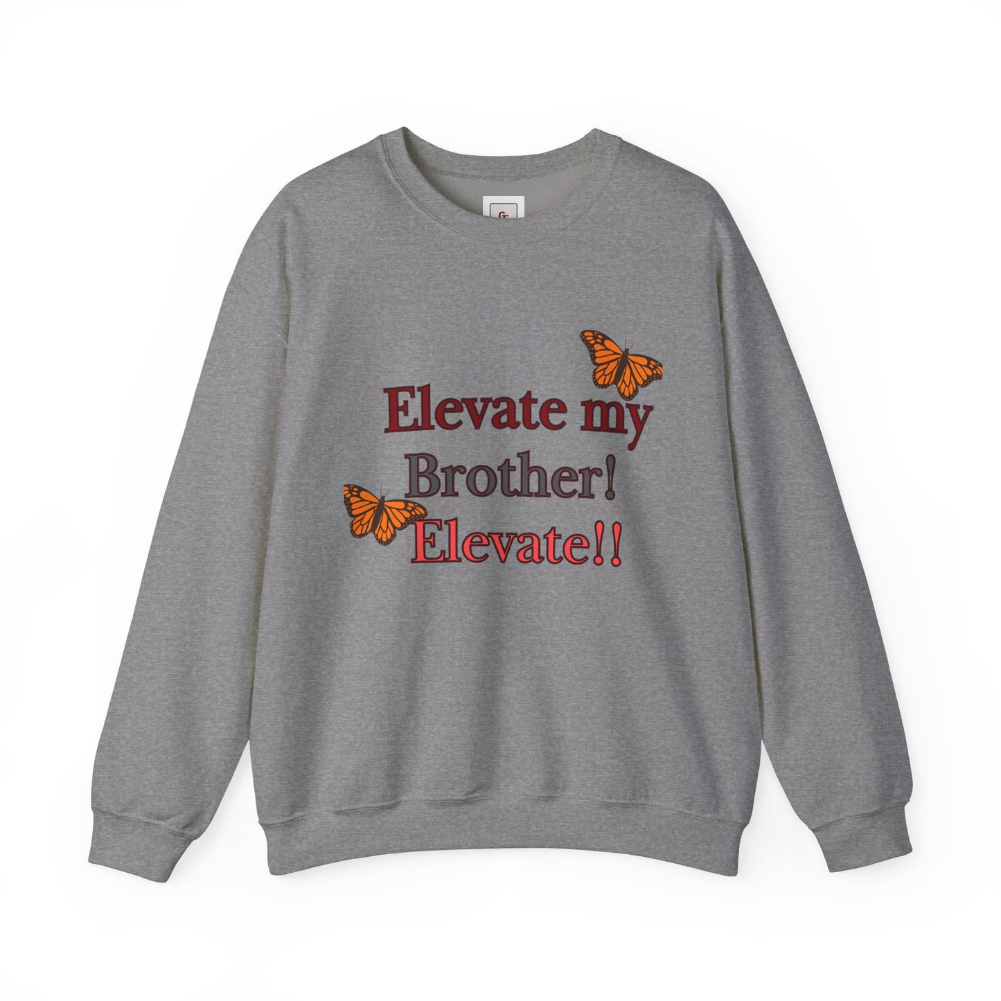 Butterfly Crewneck Sweatshirt - Unisex Inspirational Wear