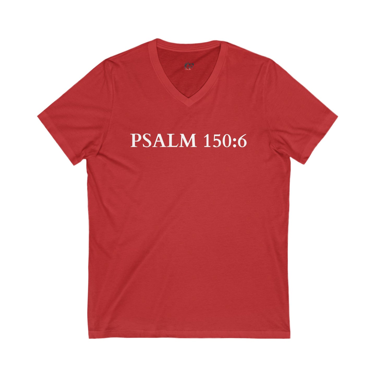 V-Neck Tee – Faith-Based Unisex Christian Shirt Gift for Worship & Everyday Wear