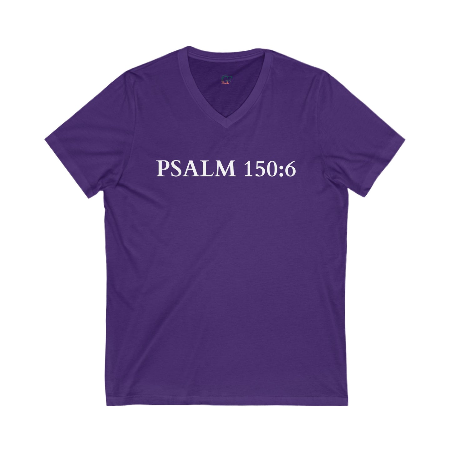 V-Neck Tee – Faith-Based Unisex Christian Shirt Gift for Worship & Everyday Wear