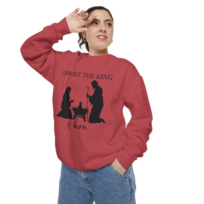 Christmas Garment-Dyed Sweatshirt