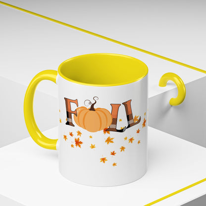 Coffee Mug | Autumn Pumpkin Mug | Cozy Fall Halloween Drinkware | Seasonal Thanksgiving Gift