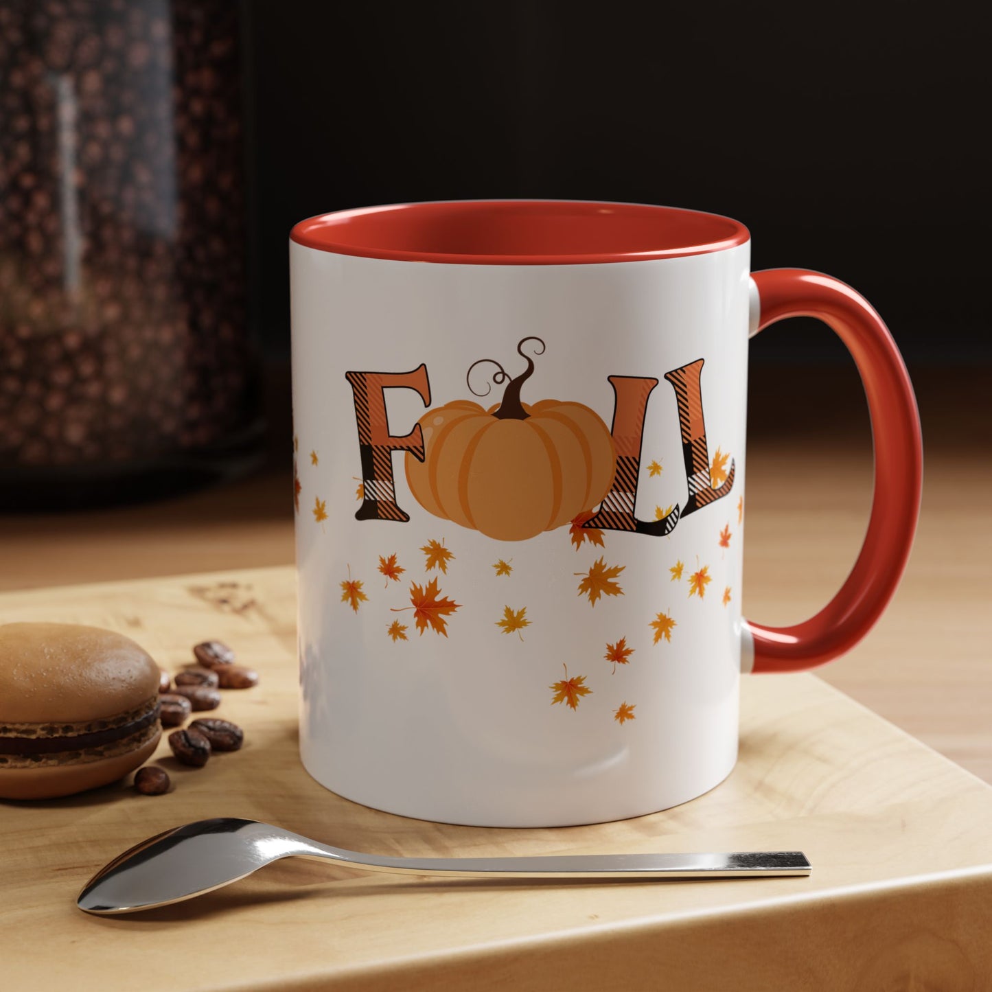 Coffee Mug | Autumn Pumpkin Mug | Cozy Fall Halloween Drinkware | Seasonal Thanksgiving Gift