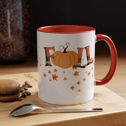Coffee Mug | Autumn Pumpkin Mug | Cozy Fall Halloween Drinkware | Seasonal Thanksgiving Gift