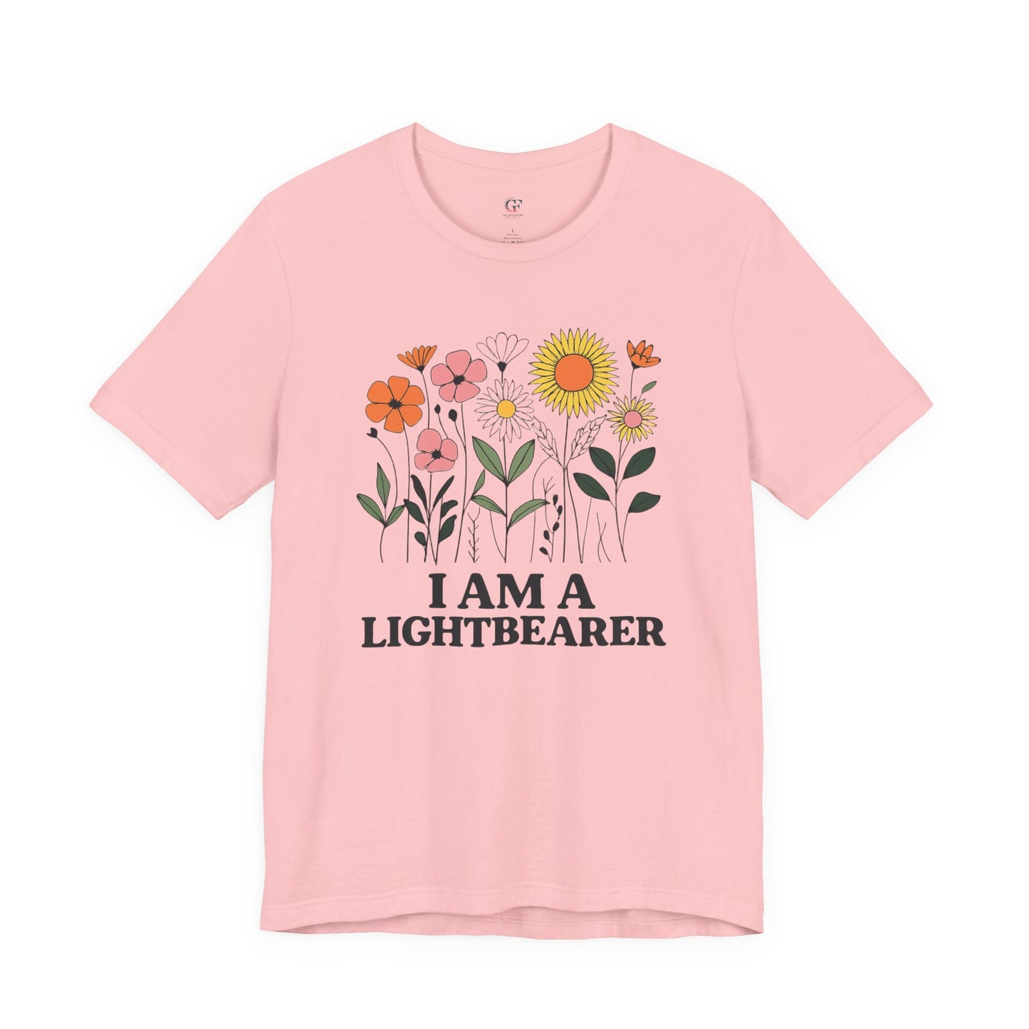 Floral Tee Inspirational Positive Message Garden Gift
