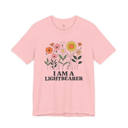 Floral Tee Inspirational Positive Message Garden Gift