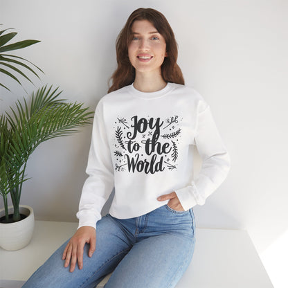 Christmas Joy to the World Crewneck Sweatshirt