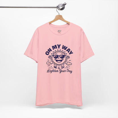 Sunny Vibes T-Shirt – Unisex Graphic Tee for Summer | Funny Casual Shirt, Gift for Friends, Positive Mood Tee