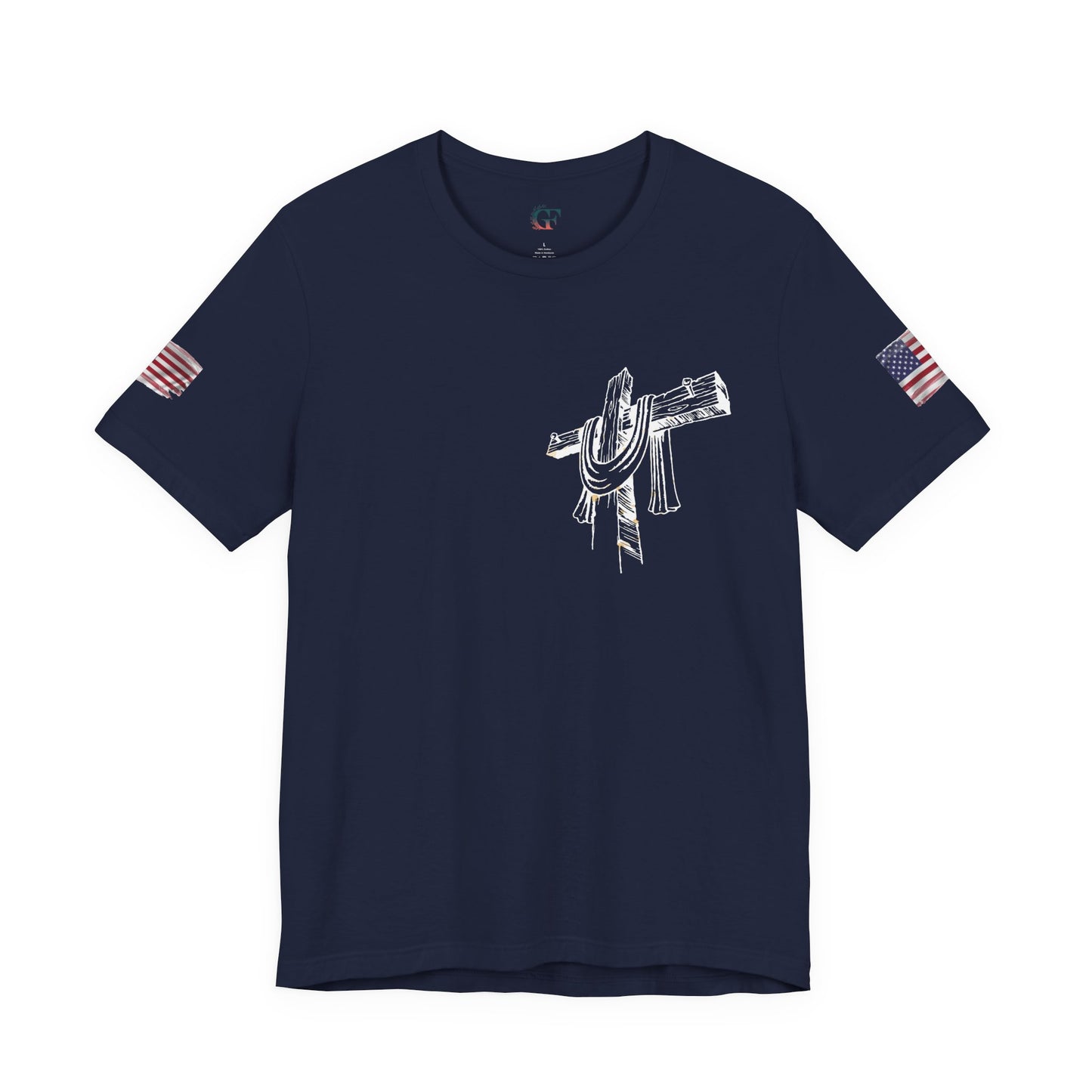 Patriotic Graphic T-Shirt – USA Flag Tee for 4th of July, Memorial Day, Veterans | Unisex American Pride Shirt | Summer Freedom Apparel