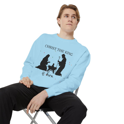 Christmas Garment-Dyed Sweatshirt