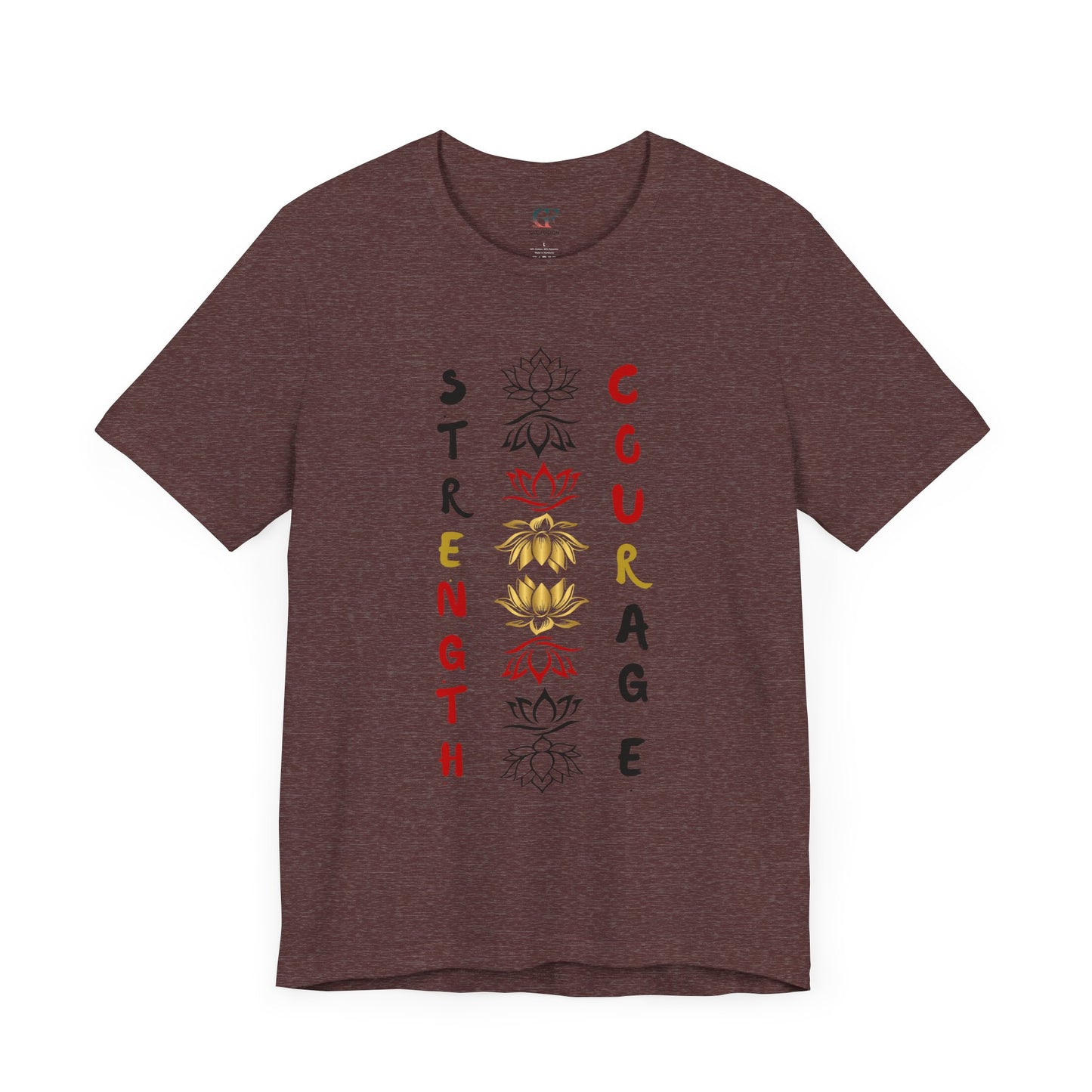 Strength and Courage Graphic Tee for Empowerment
