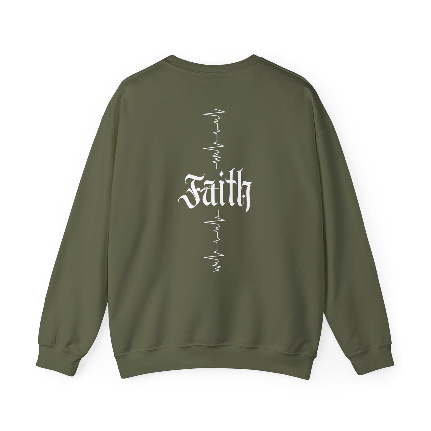 Manifesting Faith Crewneck Sweatshirt – Unisex Christian Comfort Wear | Inspirational Spiritual Gift | Cozy Faith-Based Loungewear