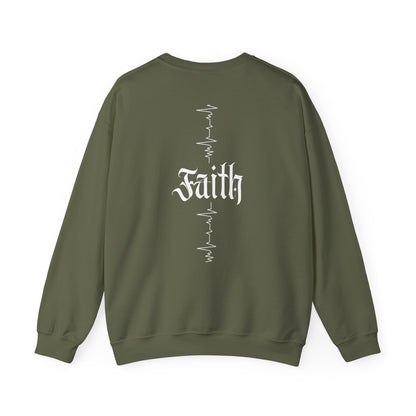 Manifesting Faith Crewneck Sweatshirt – Unisex Christian Comfort Wear | Inspirational Spiritual Gift | Cozy Faith-Based Loungewear