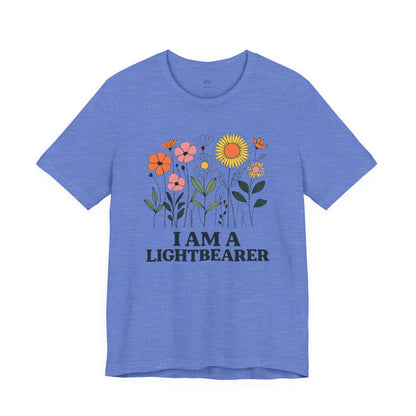 Floral Tee Inspirational Positive Message Garden Gift