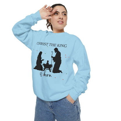 Christmas Garment-Dyed Sweatshirt