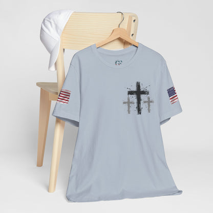 Patriotic Graphic T-Shirt – USA Flag Tee for 4th of July, Memorial Day, Veterans | Unisex American Pride Shirt | Summer Freedom Apparel