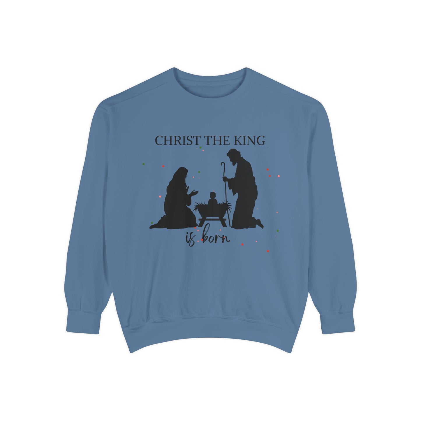 Christmas Garment-Dyed Sweatshirt
