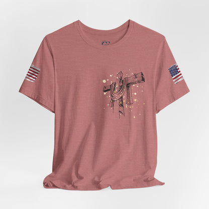 Patriotic USA Graphic T-Shirt – Unisex Red, White & Blue Tee | Independence Day, Memorial Day, Veteran Gift | Summer Americana Shirt