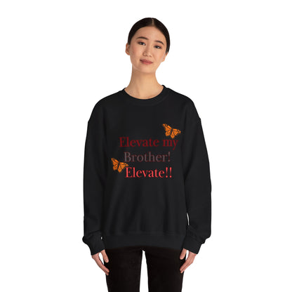 Butterfly Crewneck Sweatshirt - Unisex Inspirational Wear