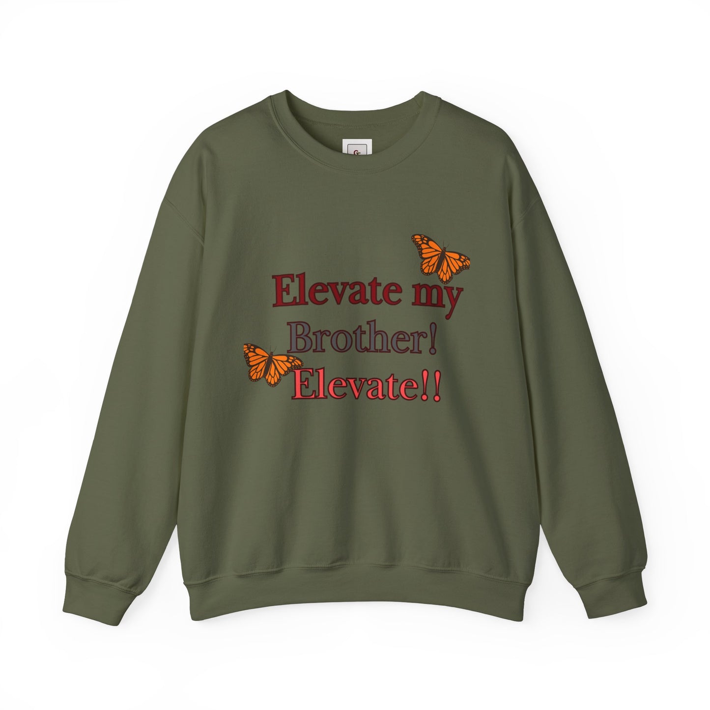 Butterfly Crewneck Sweatshirt - Unisex Inspirational Wear