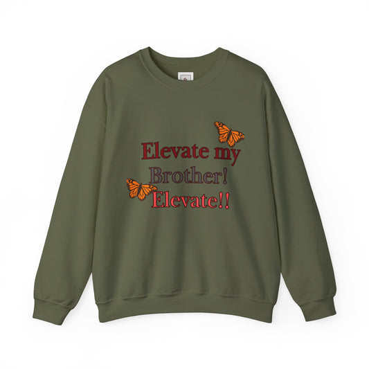 Butterfly Crewneck Sweatshirt - Unisex Inspirational Wear