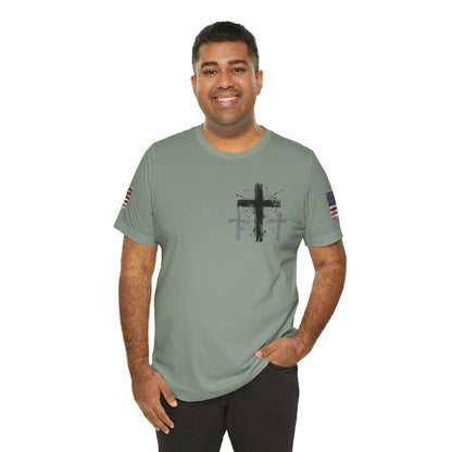 Patriotic Graphic T-Shirt – USA Flag Tee for 4th of July, Memorial Day, Veterans | Unisex American Pride Shirt | Summer Freedom Apparel