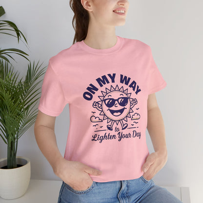 Sunny Vibes T-Shirt – Unisex Graphic Tee for Summer | Funny Casual Shirt, Gift for Friends, Positive Mood Tee