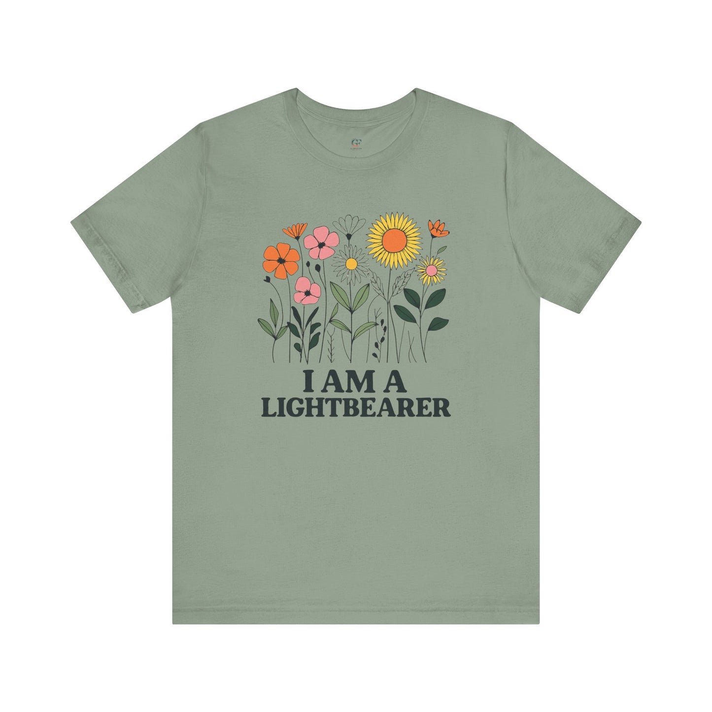 Floral Tee Inspirational Positive Message Garden Gift