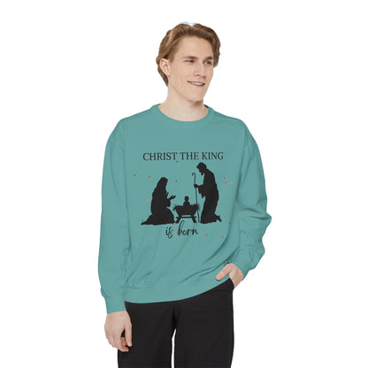 Christmas Garment-Dyed Sweatshirt