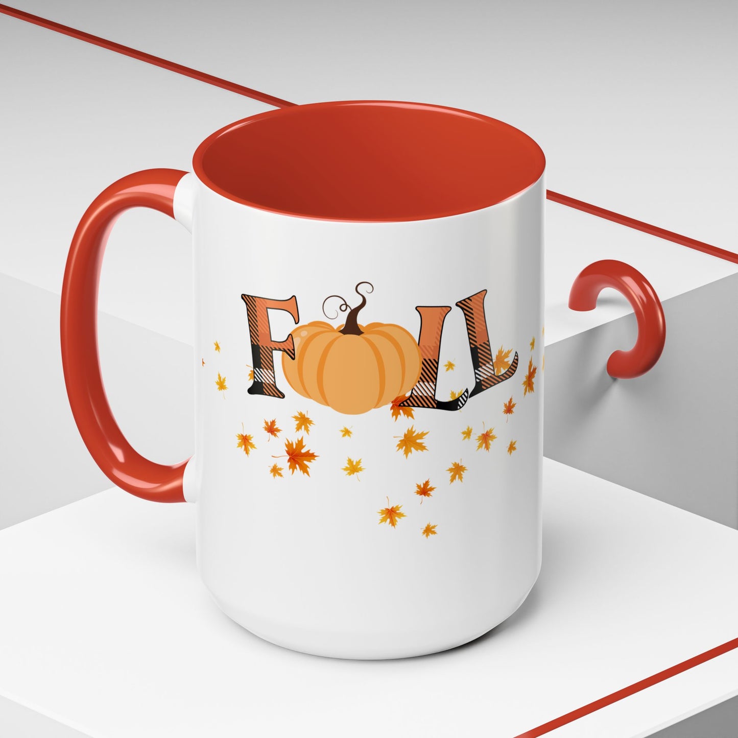 Coffee Mug | Autumn Pumpkin Mug | Cozy Fall Halloween Drinkware | Seasonal Thanksgiving Gift
