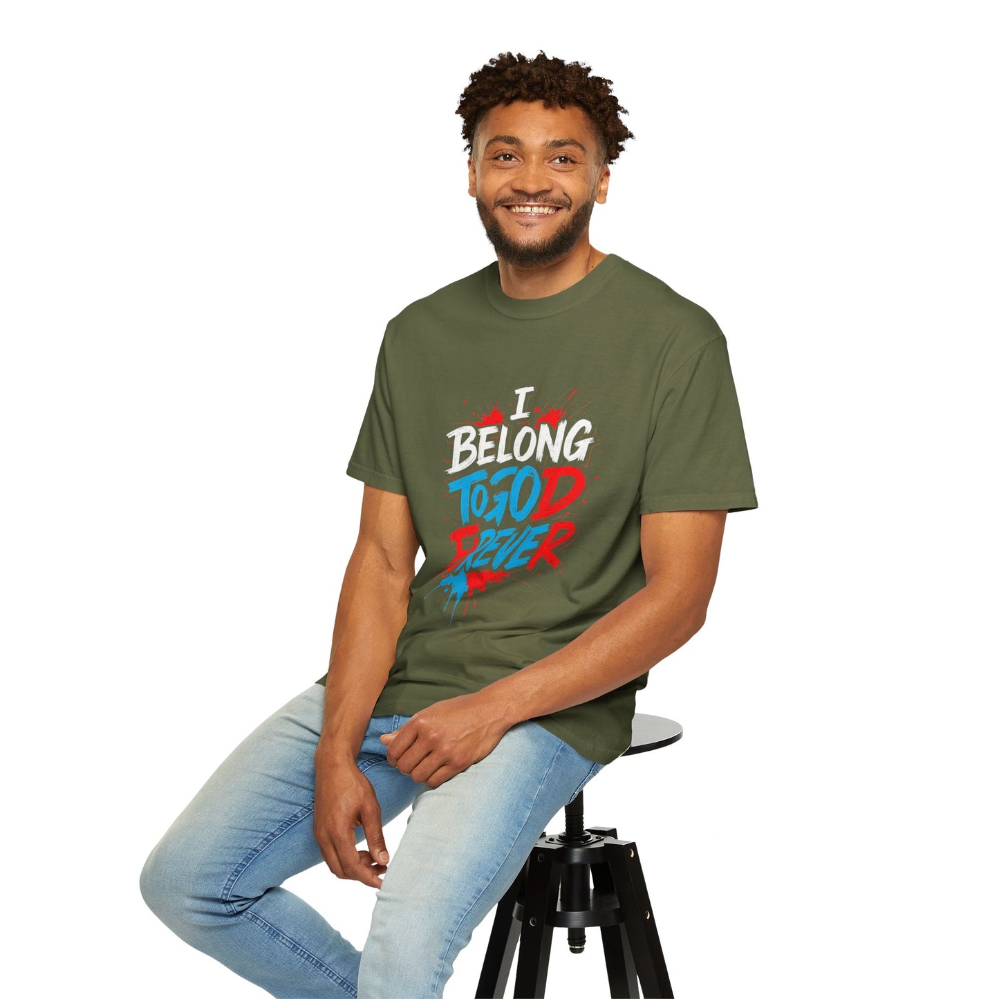 Unisex T-Shirt with 'To God Forever' Design | Inspirational Apparel, Faith Merchandise, Spiritual T-Shirt, Gift for Believers, Casual Wear