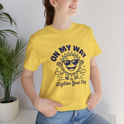 Sunny Vibes T-Shirt – Unisex Graphic Tee for Summer | Funny Casual Shirt, Gift for Friends, Positive Mood Tee