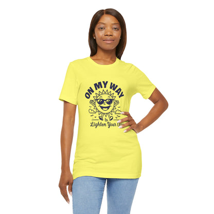 Sunny Vibes T-Shirt – Unisex Graphic Tee for Summer | Funny Casual Shirt, Gift for Friends, Positive Mood Tee