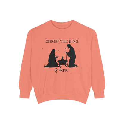 Christmas Garment-Dyed Sweatshirt