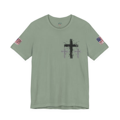 Patriotic Graphic T-Shirt – USA Flag Tee for 4th of July, Memorial Day, Veterans | Unisex American Pride Shirt | Summer Freedom Apparel