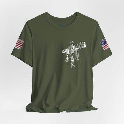 Patriotic USA Graphic T-Shirt – Unisex Red, White & Blue Tee | Independence Day, Memorial Day, Veteran Gift | Summer Americana Shirt