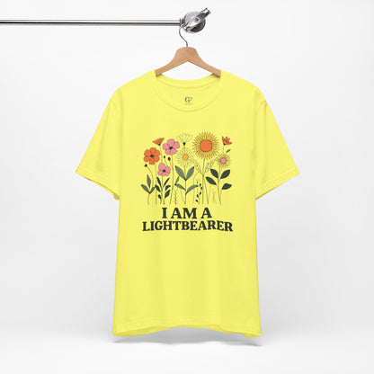 Floral Tee Inspirational Positive Message Garden Gift