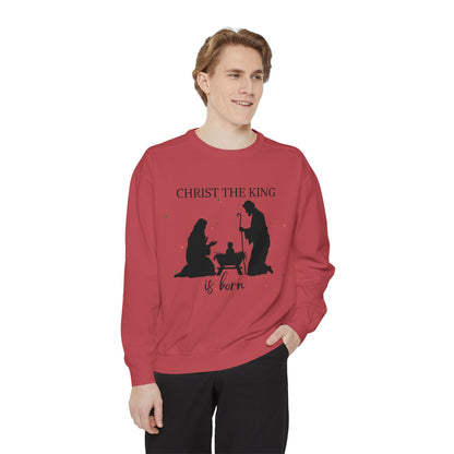 Christmas Garment-Dyed Sweatshirt