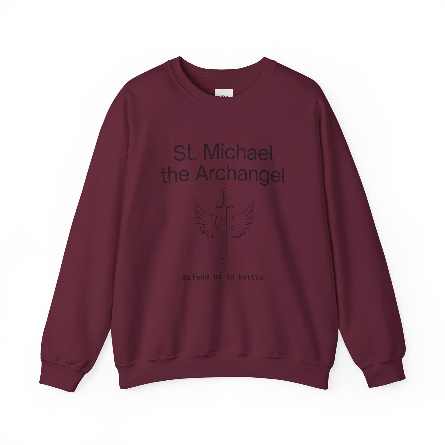 St Michael Crewneck Sweatshirt - Faith Inspired Unisex