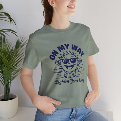Sunny Vibes T-Shirt – Unisex Graphic Tee for Summer | Funny Casual Shirt, Gift for Friends, Positive Mood Tee