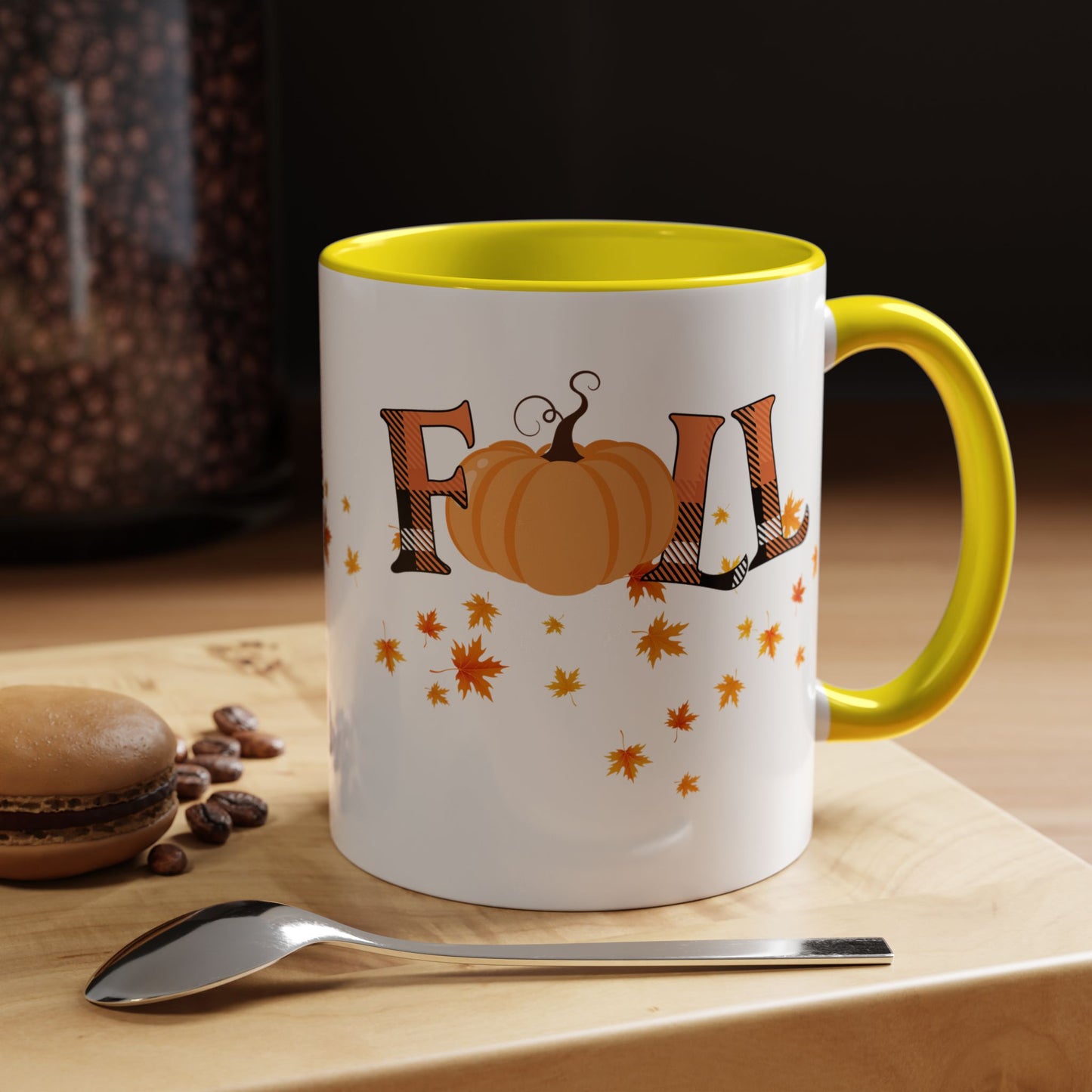 Coffee Mug | Autumn Pumpkin Mug | Cozy Fall Halloween Drinkware | Seasonal Thanksgiving Gift