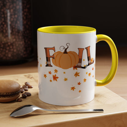 Coffee Mug | Autumn Pumpkin Mug | Cozy Fall Halloween Drinkware | Seasonal Thanksgiving Gift