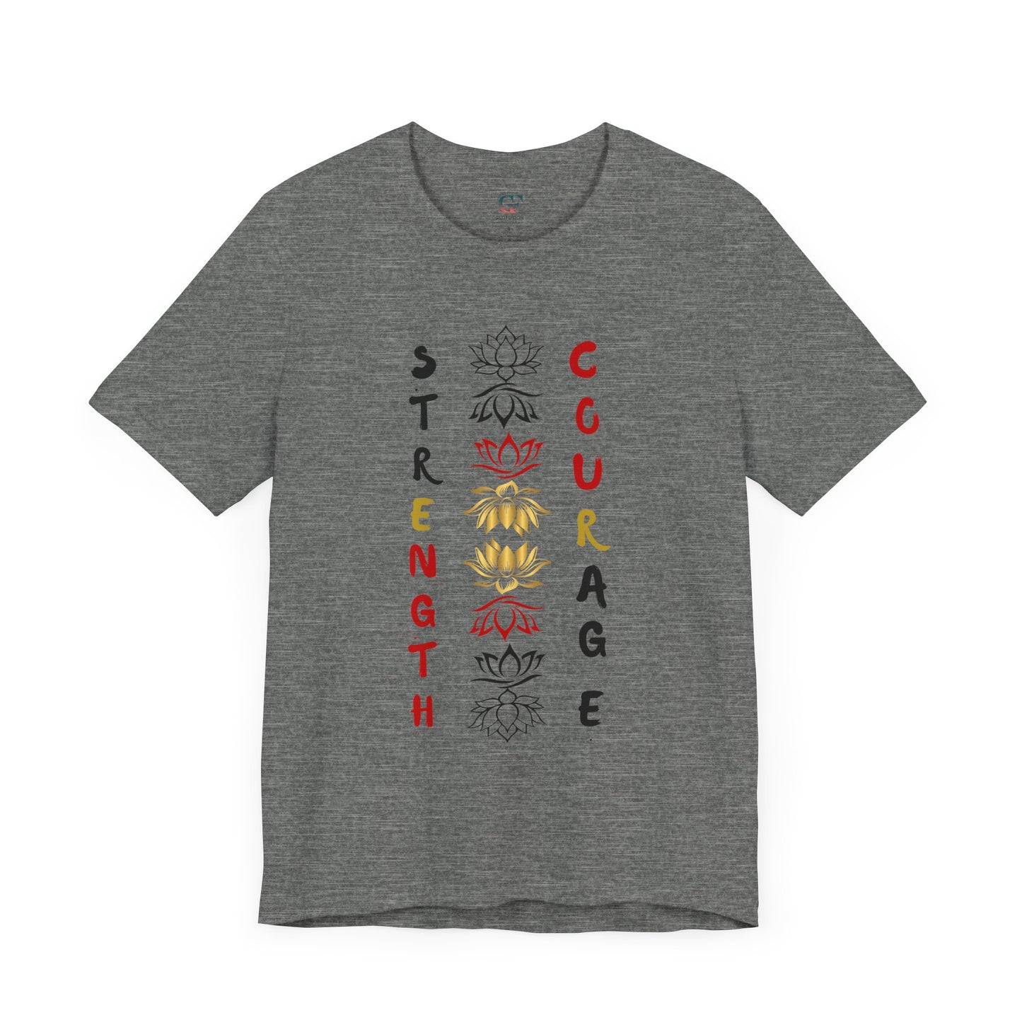 Strength and Courage Graphic Tee for Empowerment