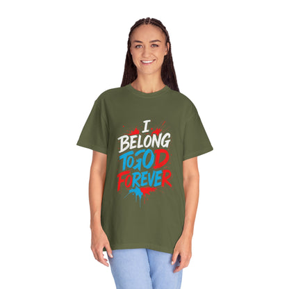 Unisex T-Shirt with 'To God Forever' Design | Inspirational Apparel, Faith Merchandise, Spiritual T-Shirt, Gift for Believers, Casual Wear