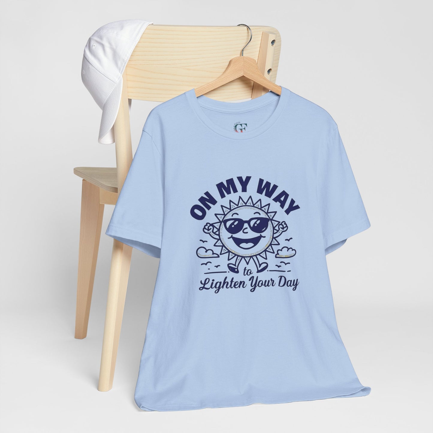 Sunny Vibes T-Shirt – Unisex Graphic Tee for Summer | Funny Casual Shirt, Gift for Friends, Positive Mood Tee