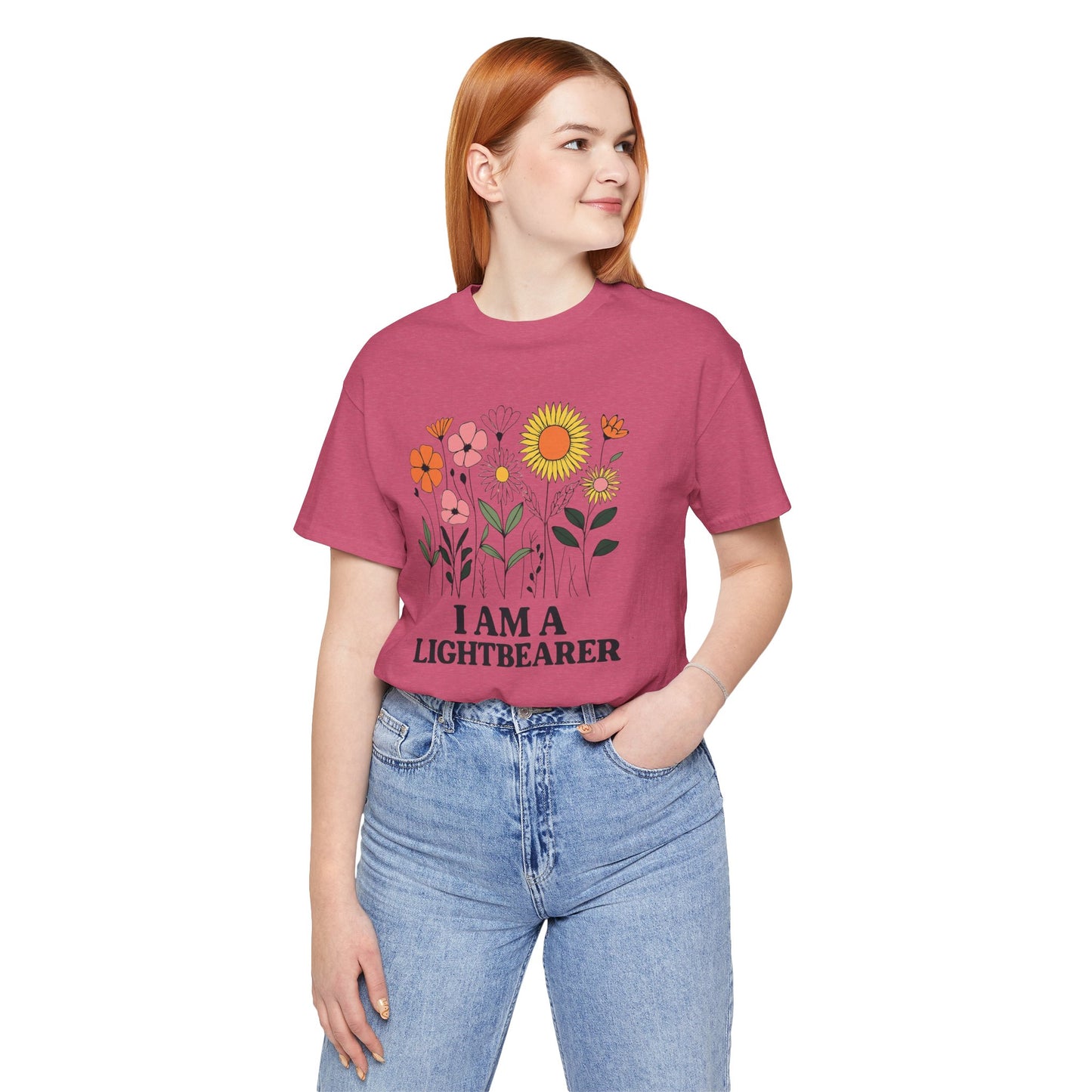 Floral Inspirational Shirt Positive Message Tee Gardening Gift Spring Fashion Unisex Motivational Top Gift For Women Gift For Mom