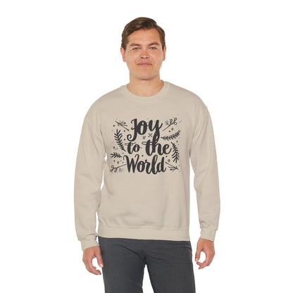 Christmas Joy to the World Crewneck Sweatshirt