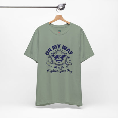 Sunny Vibes T-Shirt – Unisex Graphic Tee for Summer | Funny Casual Shirt, Gift for Friends, Positive Mood Tee